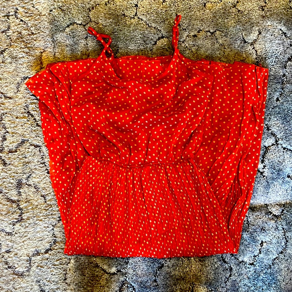 Bar lll xs burnt orange dress